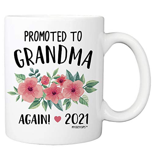 You're Going To Be A Grandma Again Mug Pregnancy Announcement Gift New Grandma
